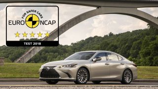 Pětihvězdičkový výsledek v testech Euro NCAP pro Lexus ES