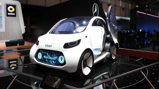 Vize sdílení vozidel budoucnosti - smart vision EQ fortwo