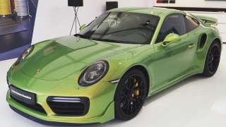 Porsche 911 Turbo S Green