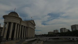 Skopje se po zemětřesení v roce 1963 stavělo znovu