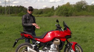 Recenze motocyklu Moto Guzzi V100 Mandello