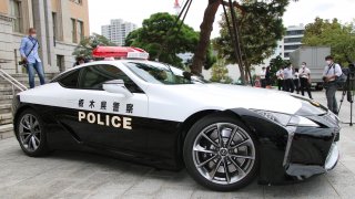 Policejní Lexus LC 500