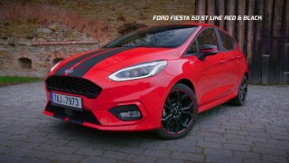 Test Fordu Fiesta ST Line Red&Black